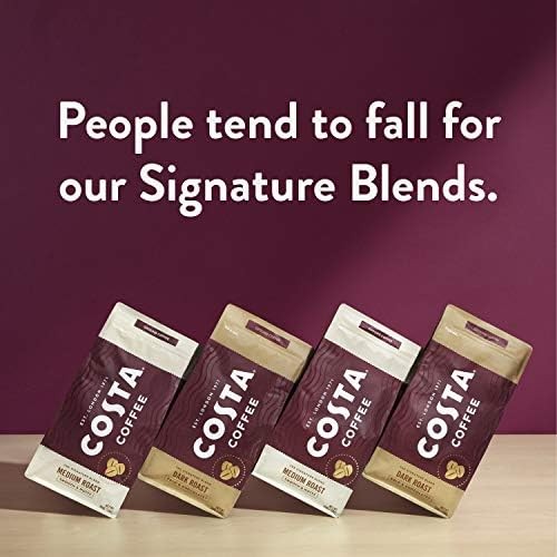 Coffee Whole Bean Coffee, Signature Blend Dark Roast, 12oz each, Rainforest A…