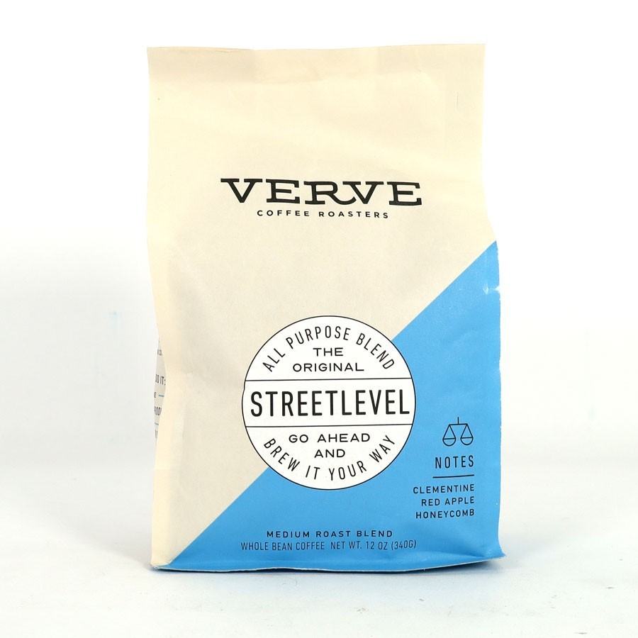 Verve Coffee Roasters, Street Level Medium Roast Whole Bean 12 oz Best By: 11/25