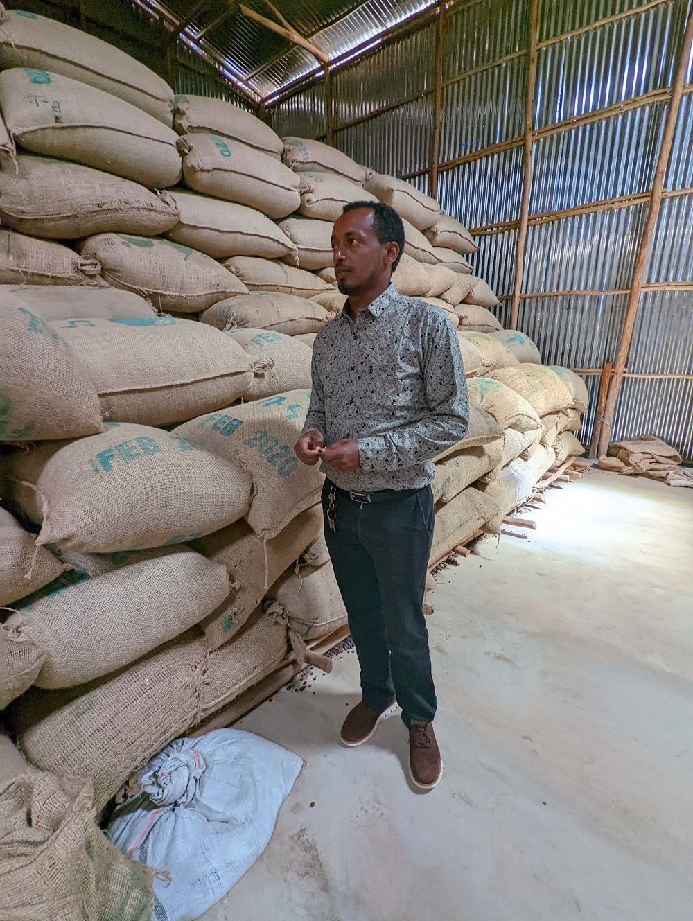 Ethiopia washed Yirgacheffe, unroasted green coffee, small farm coop, 4lbs