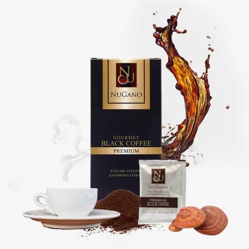 NUGANO Gourmet Black Coffee with Ganoderma (3 box)