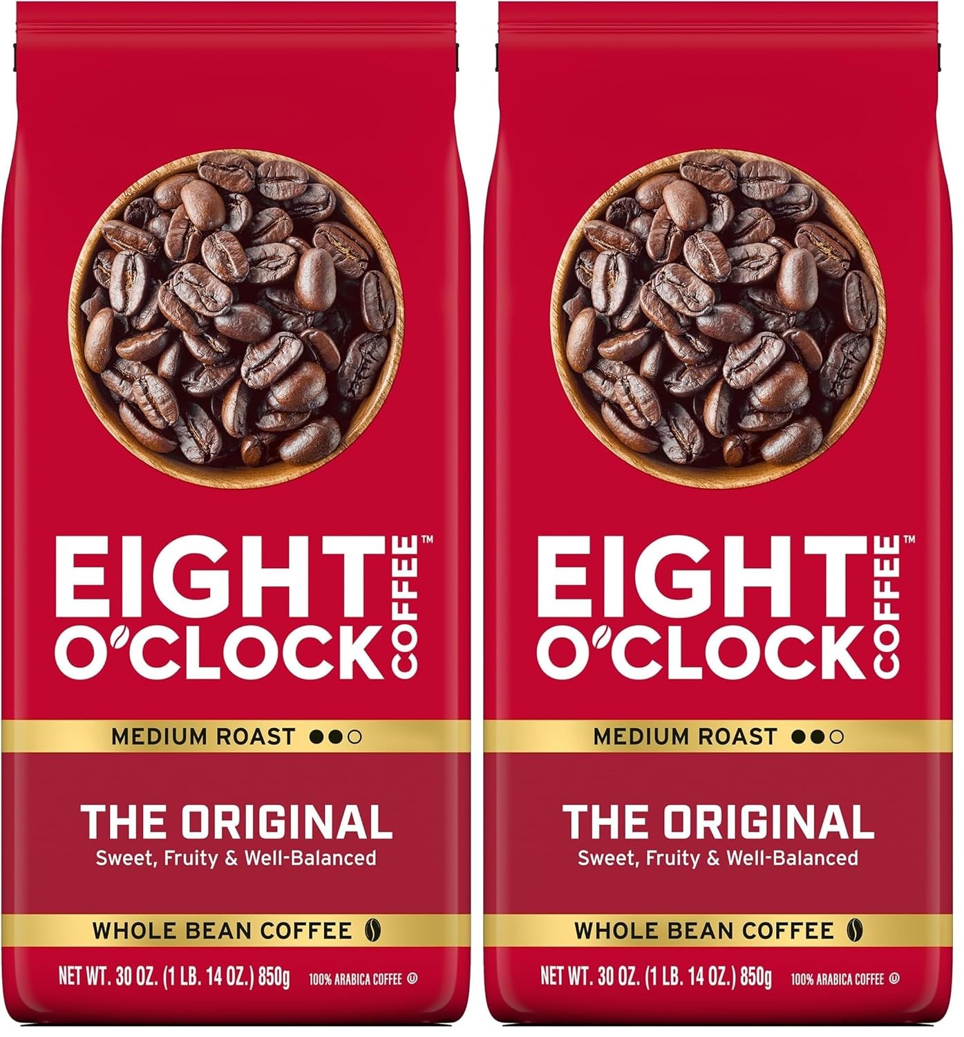 The Original Medium Roast Whole Bean Coffee Sweet Fruity Well Balanced 30 Ounce
