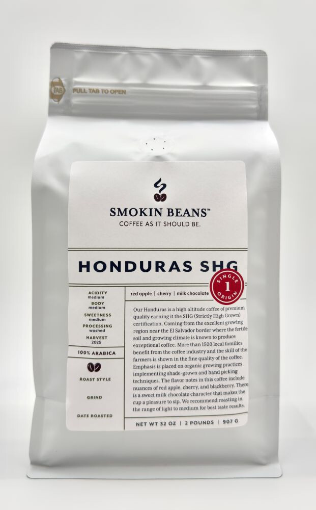 8oz/5lb – Honduras – Central America – Fresh Roasted To Order Coffee