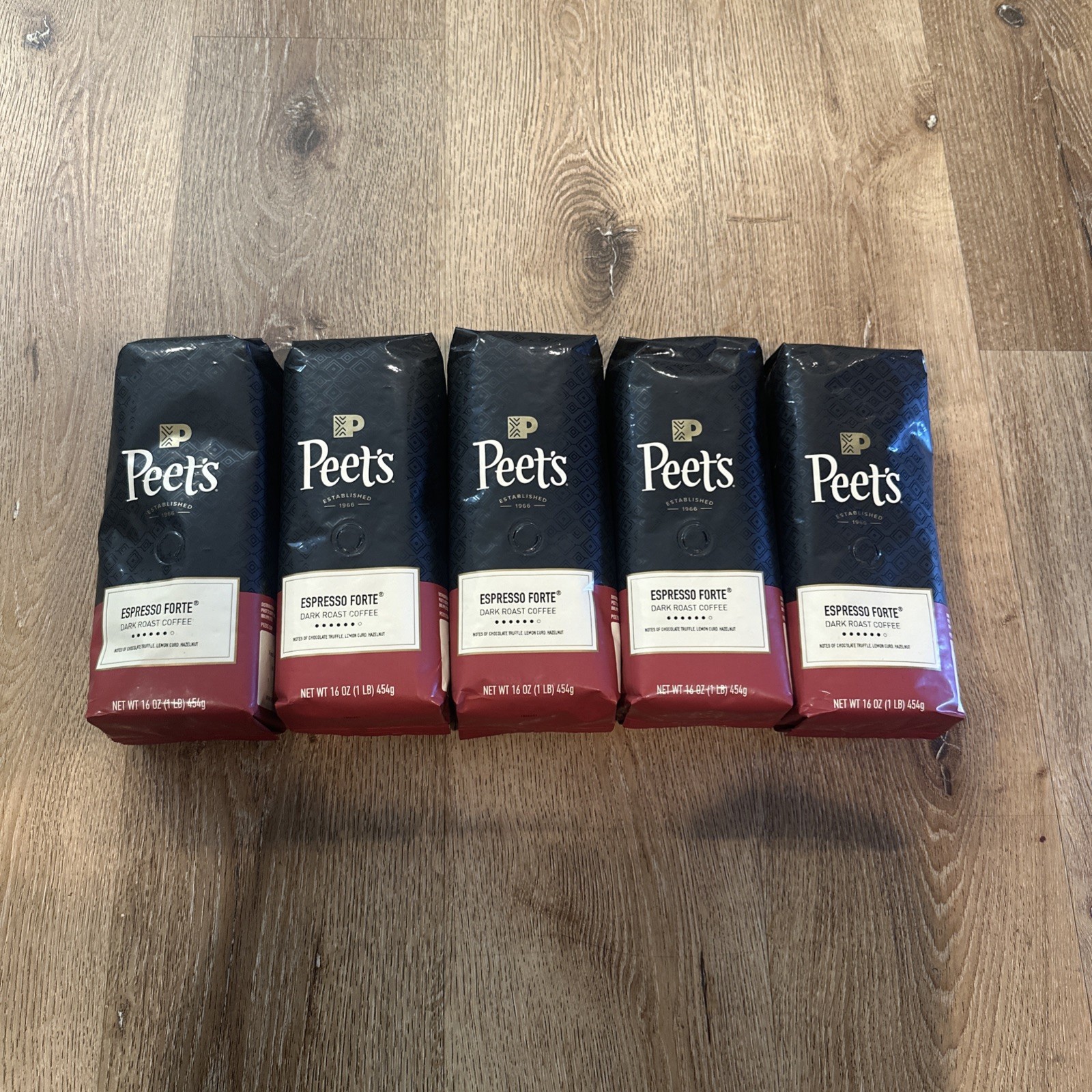 Peet’s Coffee Espresso Forte Dark Roast Whole Bean 5 Pounds