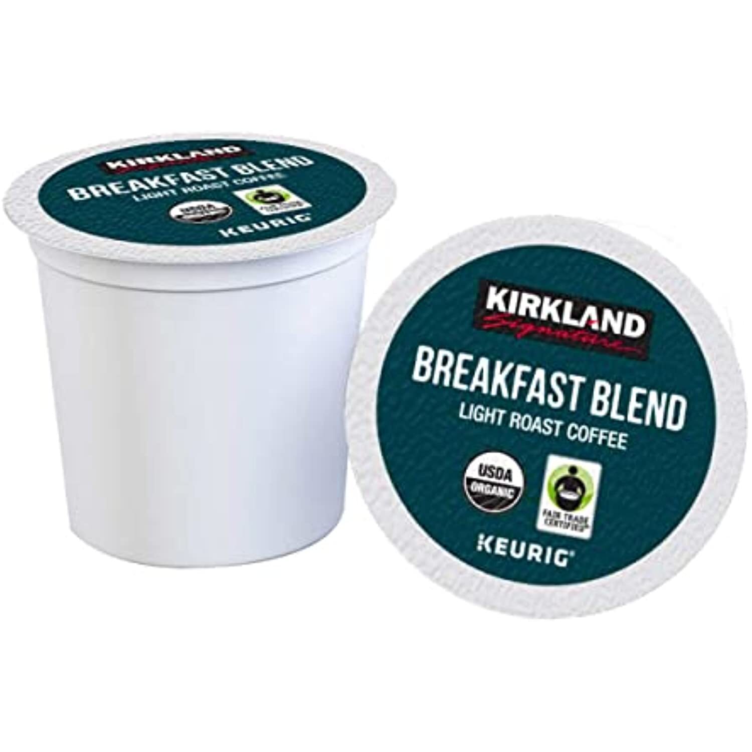 Kirkland Signature Organic Breakfast Blend Light-Roast Coffee