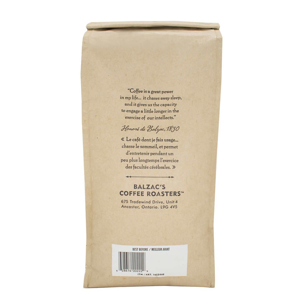 AiWaWa CA, Balzac’s Farmers Blend Whole Bean Coffee, 907 g/ 2 LB