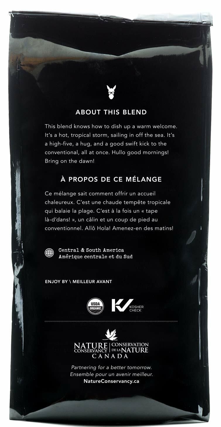 Kicking Horse Whole Bean Coffee Hola Light Roast Imported from Canada 1lb 454g