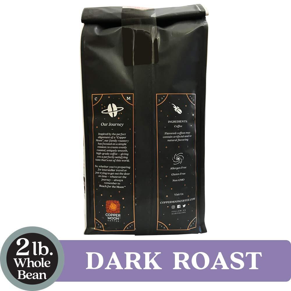 Dark Roast Whole Bean Coffee Sumatra Blend 2 Lb
