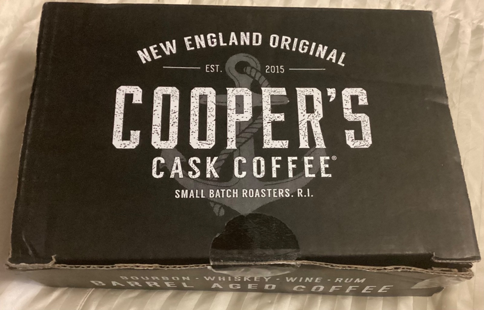 Coopers Cask Coffee Bourbon & Whiskey Barrel Aged Coffee Beans, Set /3 BB: 06/26