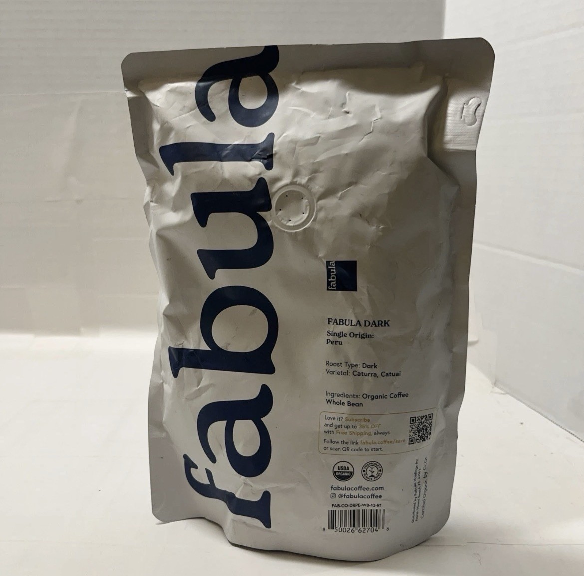 Coffee Dark Roast Whole Beans – Organic – Low Acid – Single Origin BB: 04/22/26