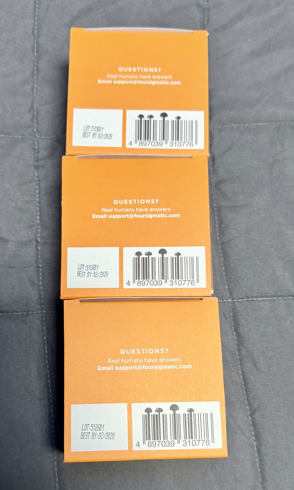 Lot 3 Four Sigmatic Focus Organic Instant Coffee Chaga Mushrooms Lion’s Mane 30