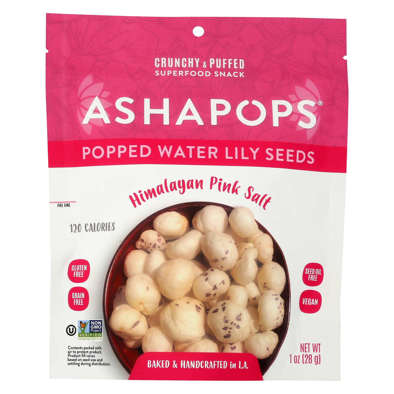 Himalayan Pink Salt Popped Water Lily Seeds By Ashapops 1 Oz 6 Pack