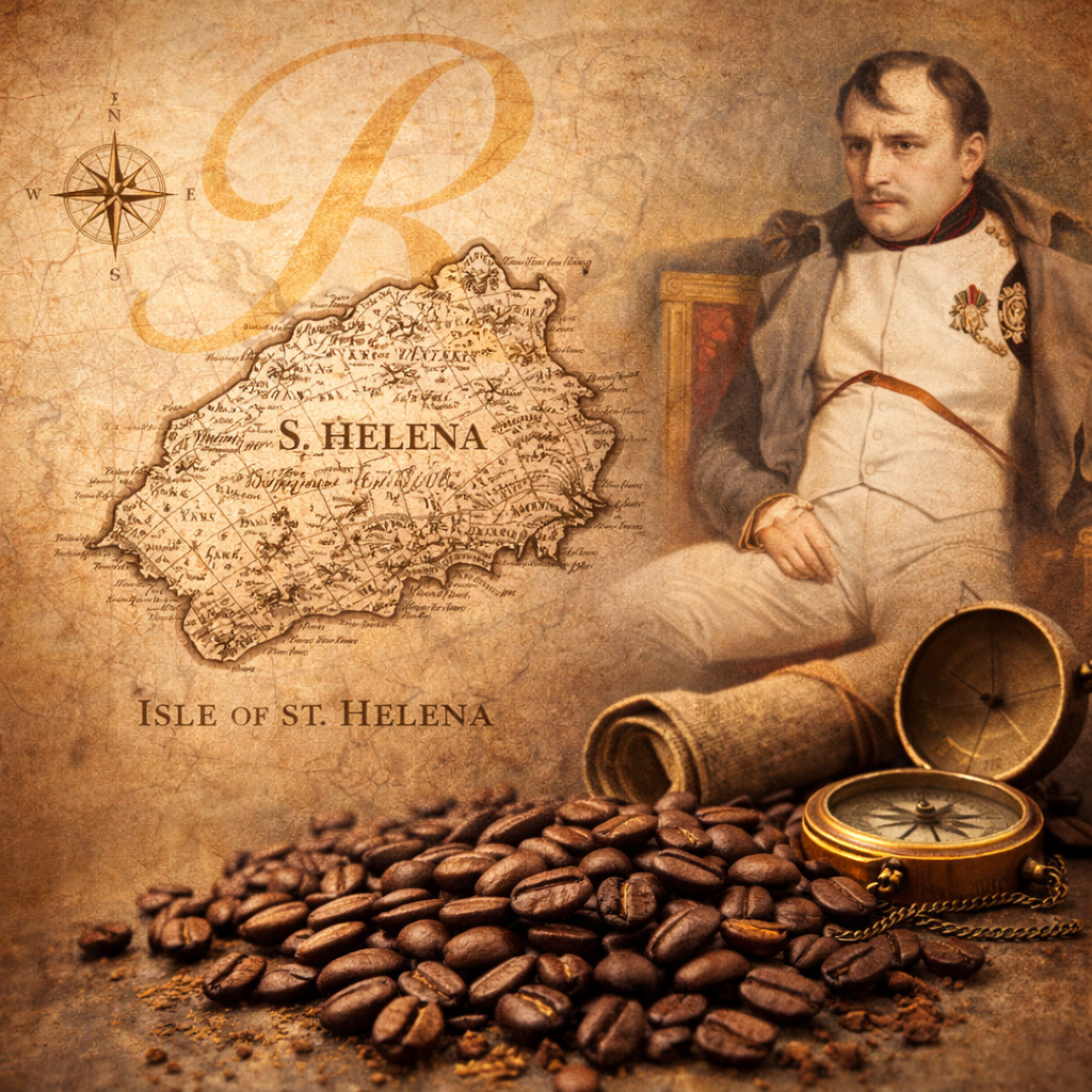 St. Helena Coffee Beans 1 lb • Roasted to Order • Rare Luxury Island Coffee!