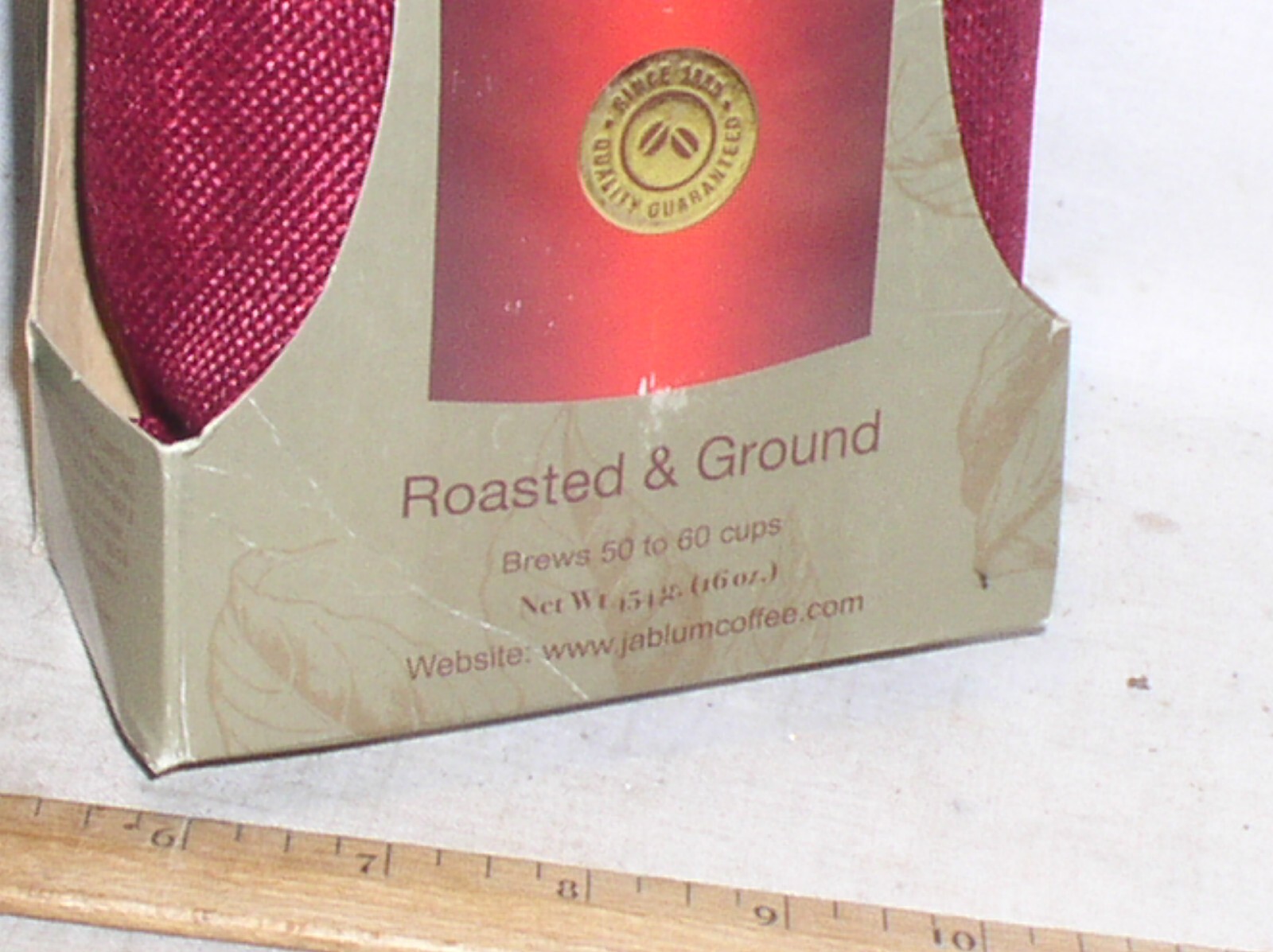 SEALED 16 OZ BLUE MOUNTAIN GOLD STANDARD JABLUM JAMAICA ROASTED GROUND COFFEE