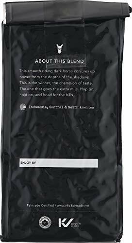 Kicking Horse Coffee 454 Horse Power Dark Roast Whole Bean 10 Oz Certified Organ