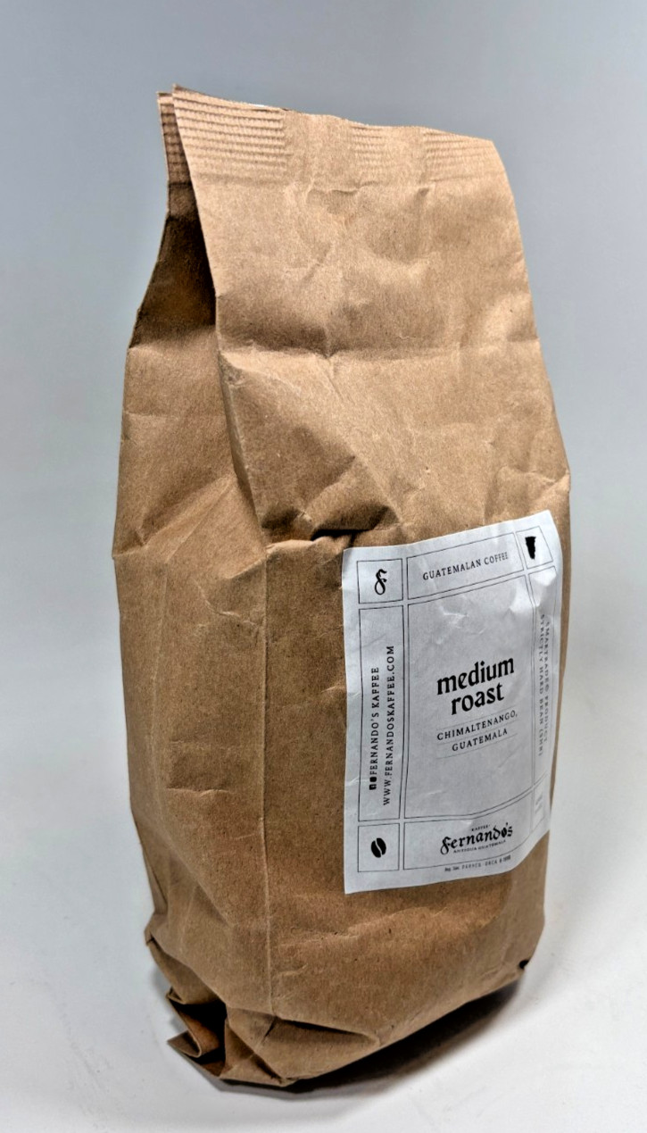 Guatemala Whole Coffee Beans 1 lb Bag Fernando’s Medium Roast Chimaltenango