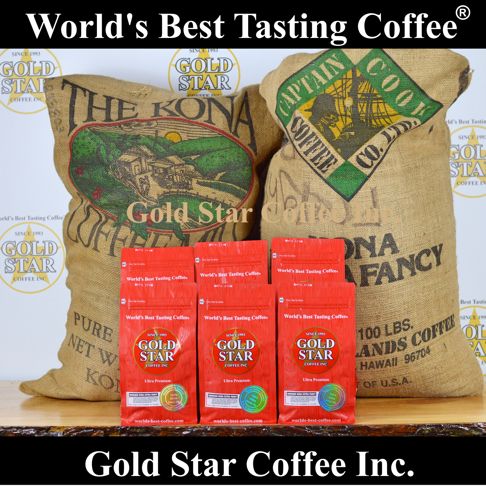 World’s Best Tasting DARK ROAST Coffee – 6 lb Hawaii Hawaiian Kona French Roast