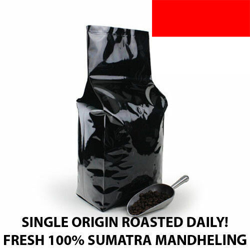 2, 5, 10 LB AGED INDONESIA SUMATRA FRESH ROASTED COFFEE WHOLE BEAN, GROUND