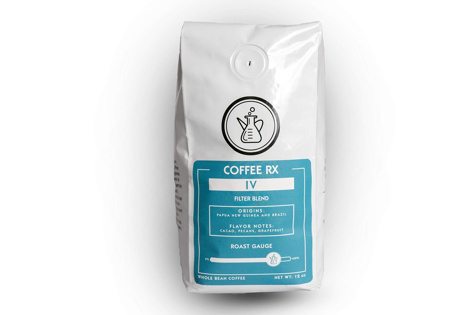 IV Drip Espresso Whole Coffee Beans 12 Oz Fresh Roasted Premium Hot Beverage