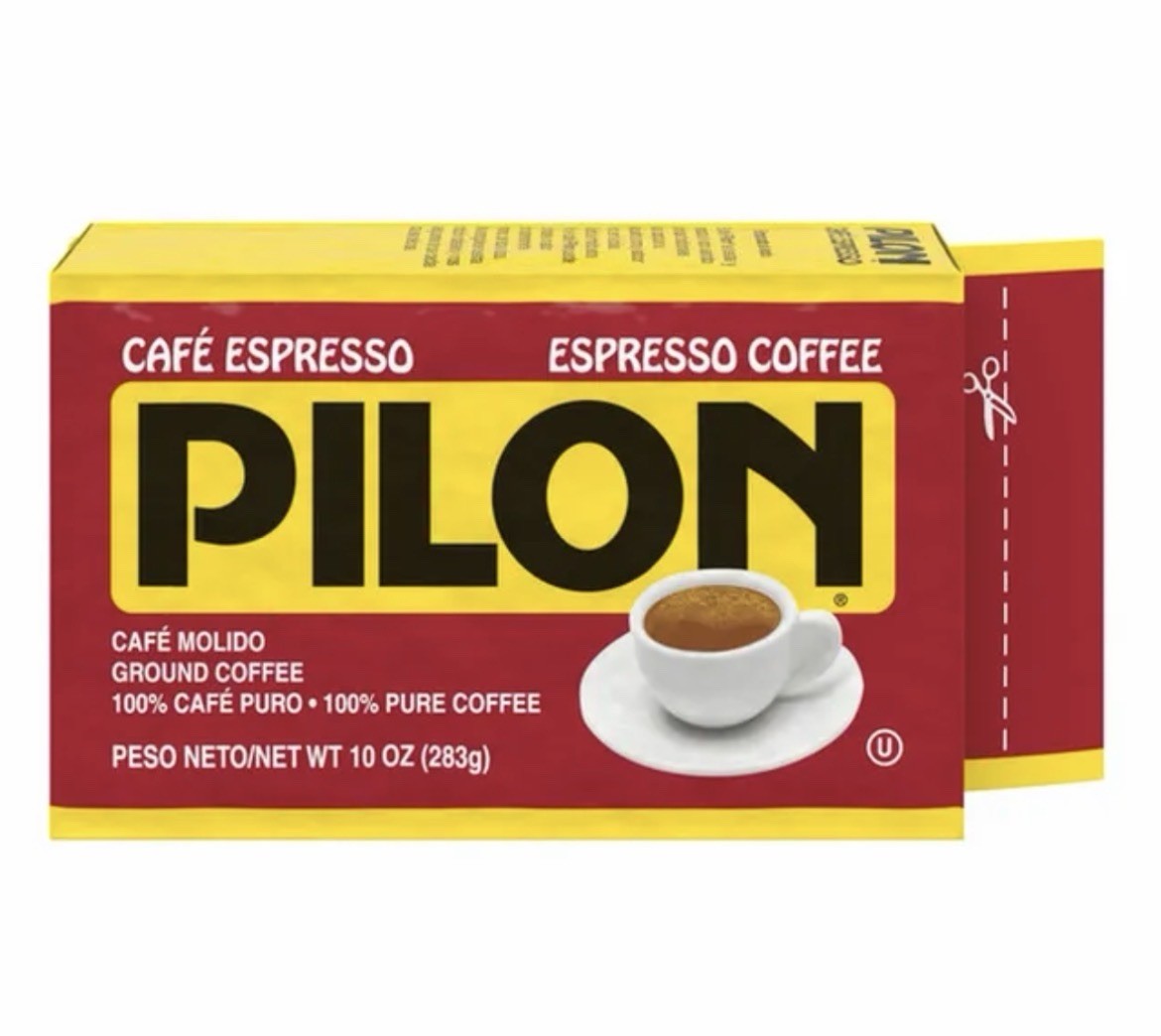 Pilon Espresso, Red Label Coffee 10oz Brick Fresh Dates April 2028