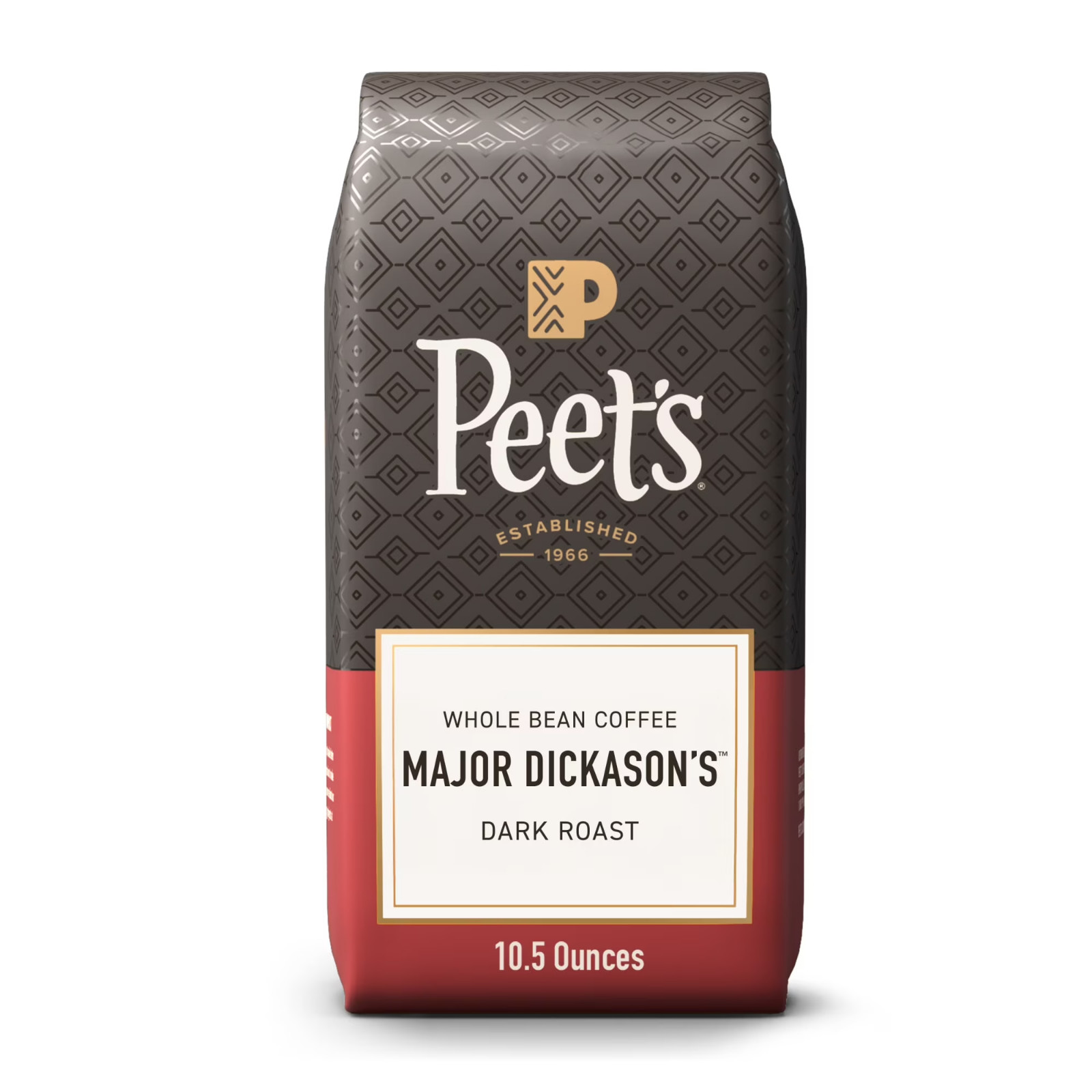 Peet’s Coffee Major Dickason’s Blend Premium Dark Roast Whole Coffee Beans, Arab