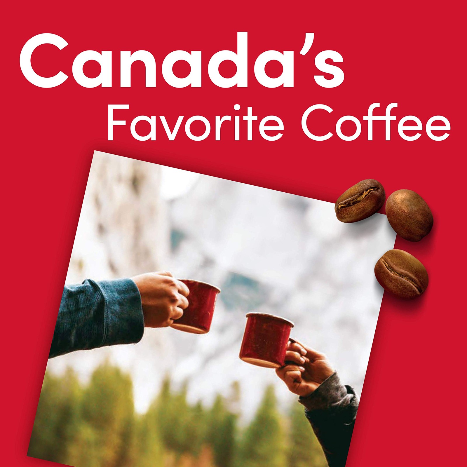 Tim Hortons Dark Roast Coffee 12 Ounce Pack of 6 Premium Arabica Beans