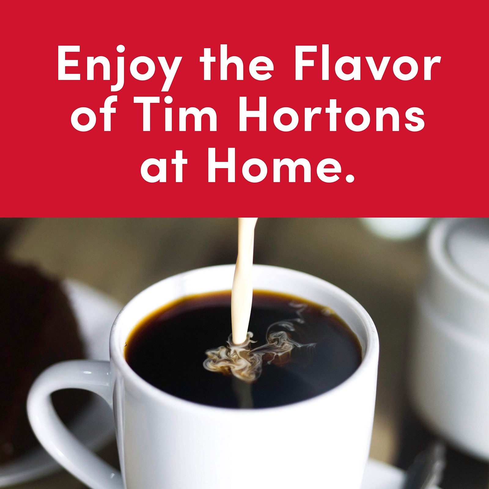Tim Hortons Whole Bean Original, Medium Roast Coffee, Made with 100% Arabica …