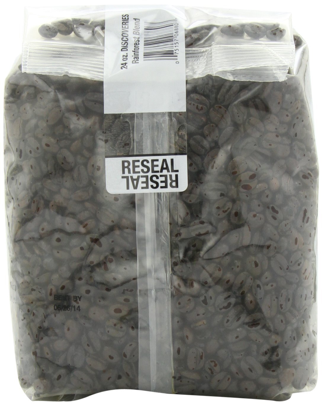 First Colony Organic Fair Trade Whole Bean Coffee, Rainforest, 24-Ounce