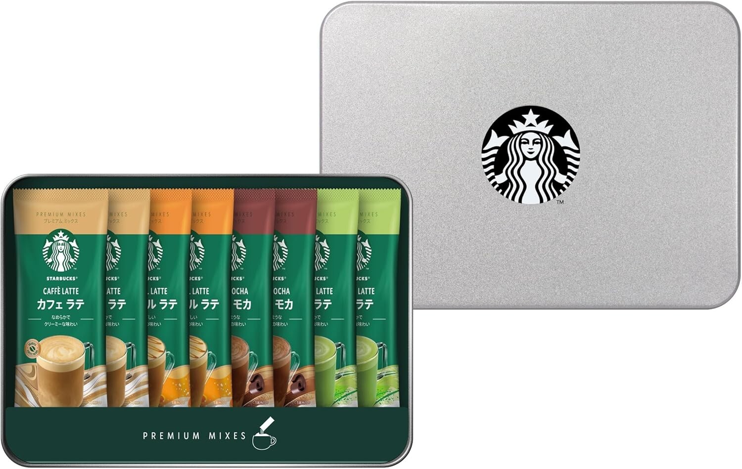 Starbucks Premium Mix Latte Stick Coffee & Matcha (8 Sticks) Original Ver.