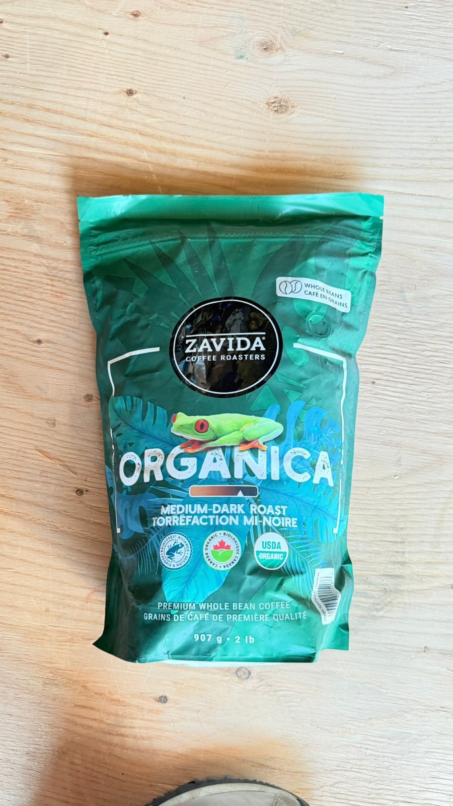 Zavida Coffee Whole Beans, 2 pounds (Organica) – FREE SHIPPING