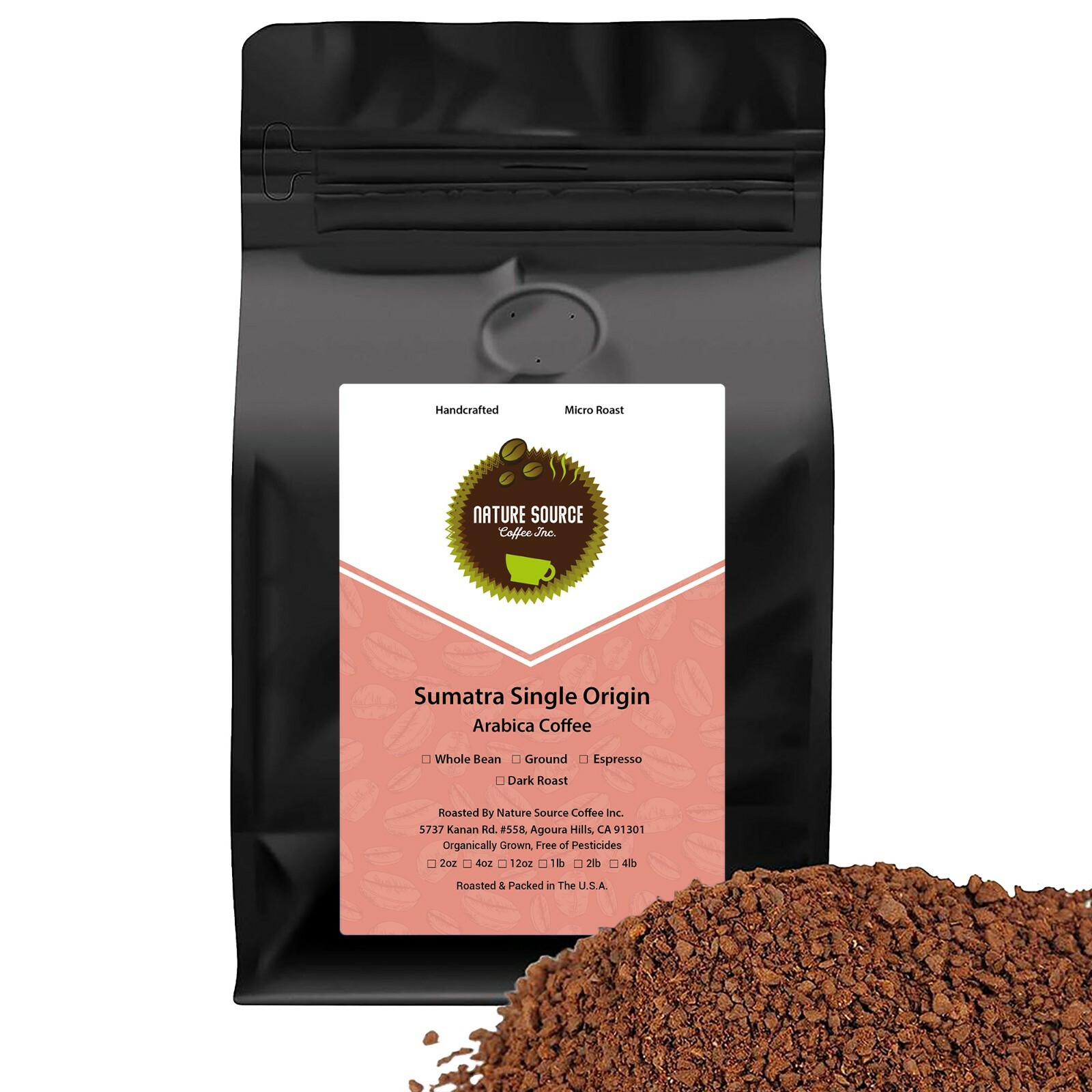 Sumatra Dark Roast | Single Origin | Organic | California Fresh Roasted