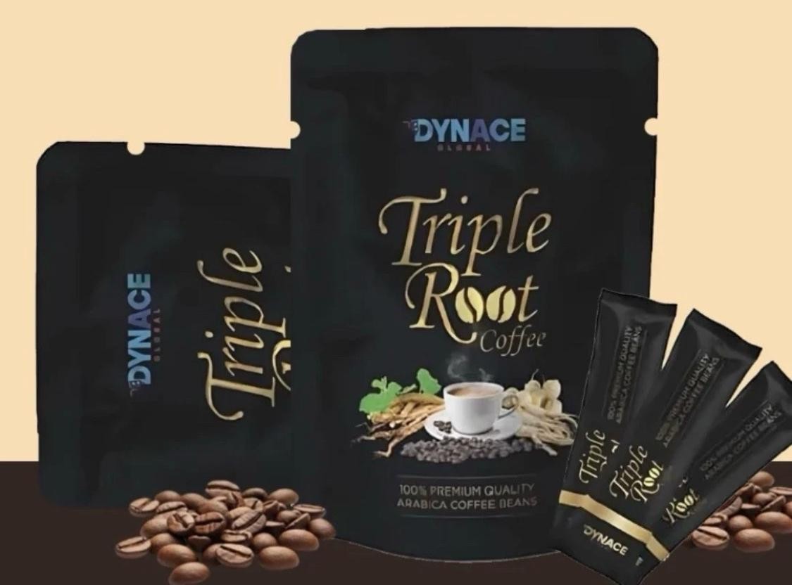 DYNACE Triple Root Coffee| 10 Sachets.
