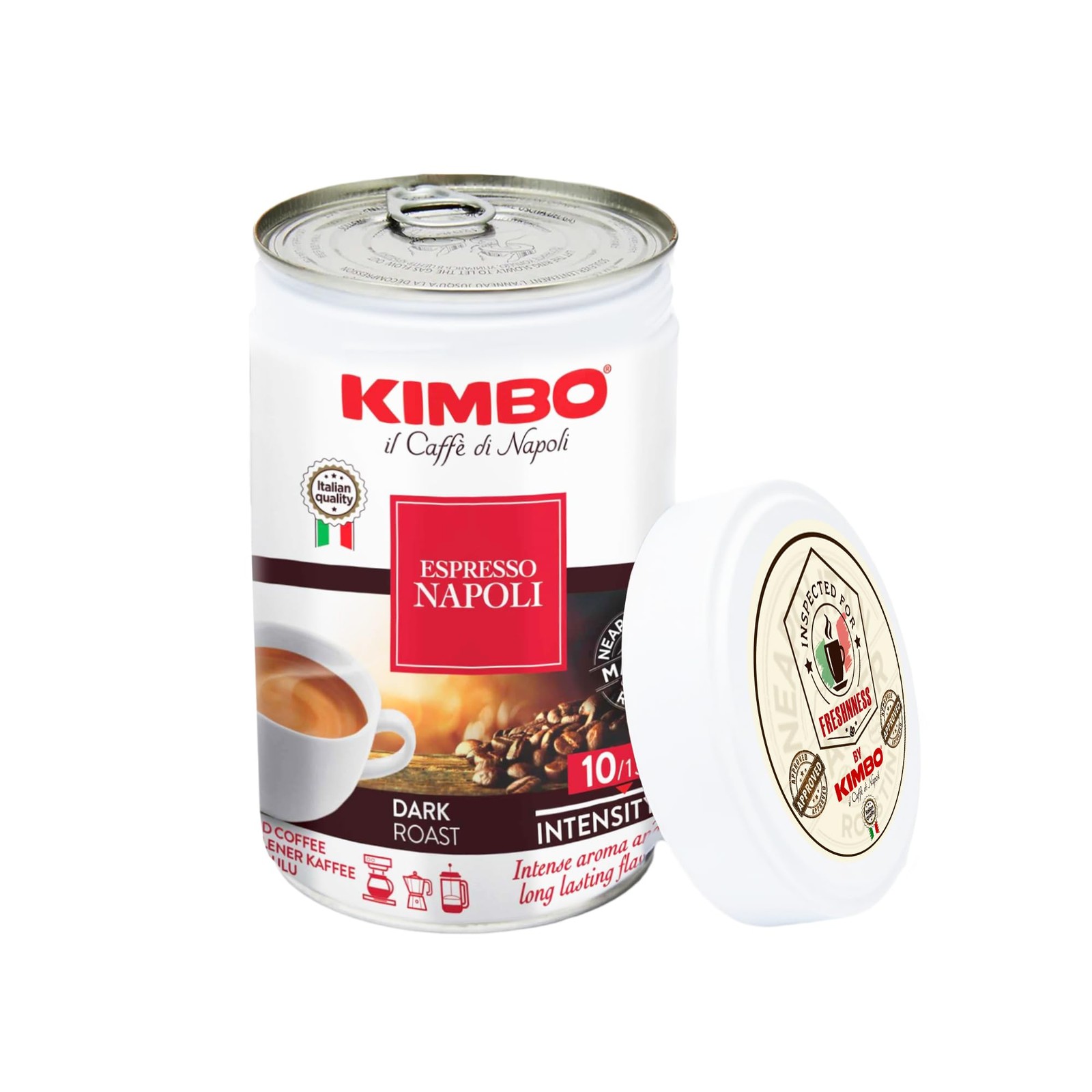 Kimbo Espresso Napoletano – Ground Coffee – 8.8 Ounce (Pack of 1), BROWN