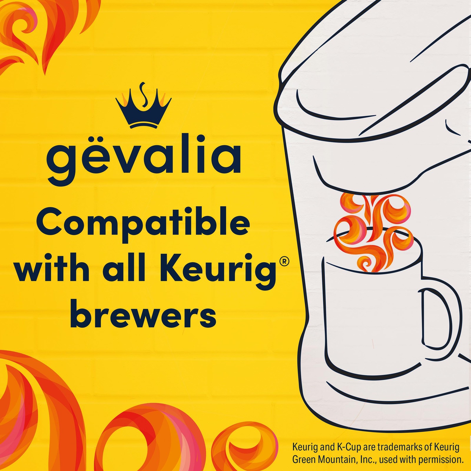 Gevalia Signature Blend Mild Roast K-Cup Coffee Pods, 22 7.6 Oz (Pack of 1)