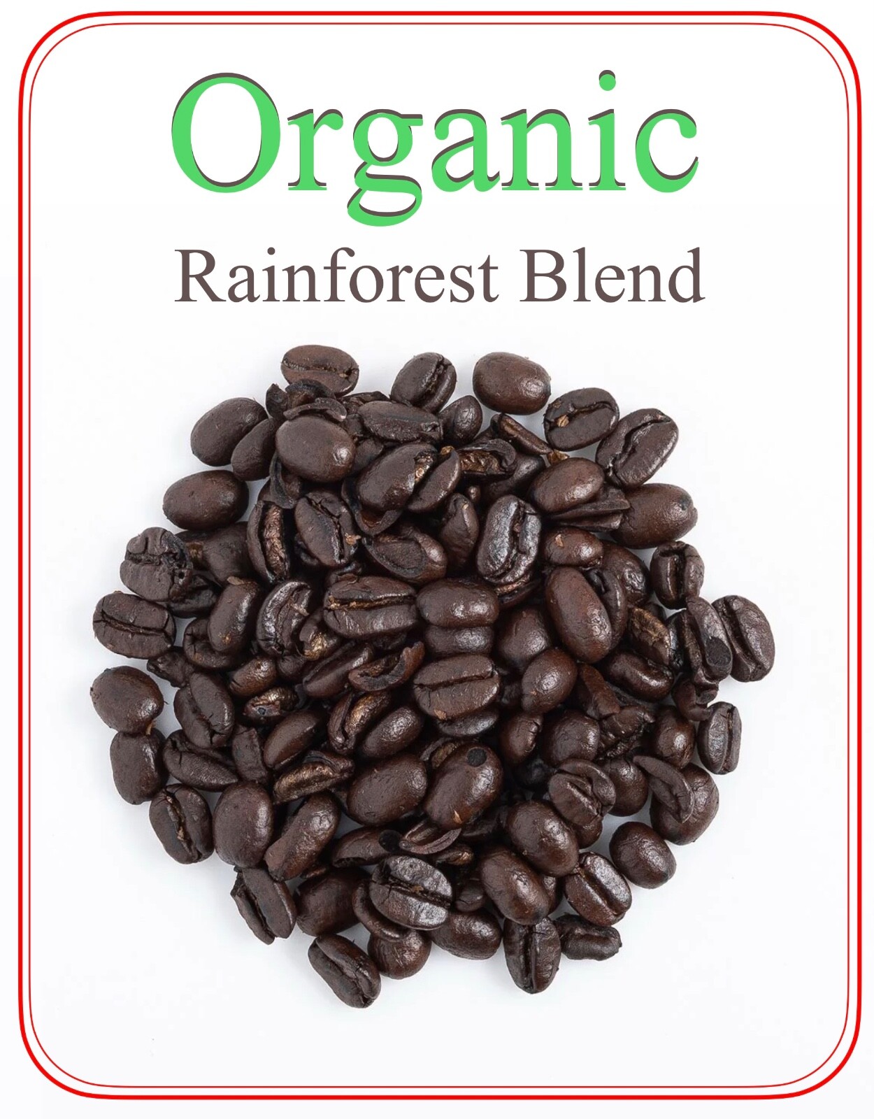 3 lbs, San Francisco Bay Organic Rainforest Blend Whole Bean Coffee, ( 1361 g )
