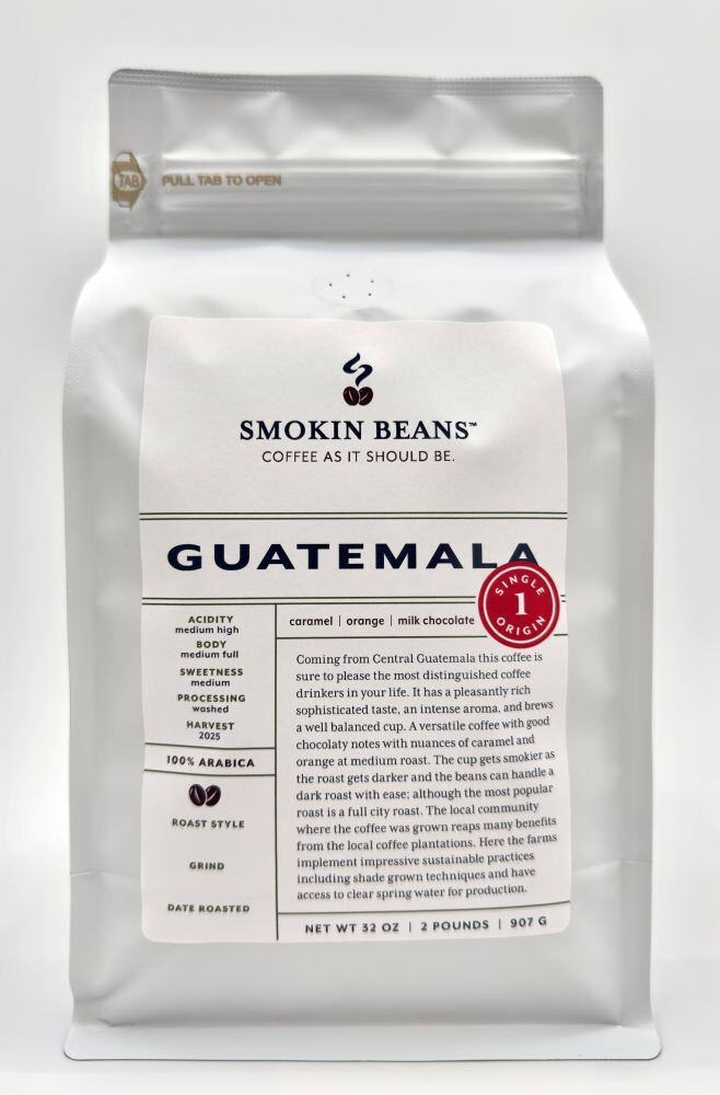 8oz/5lb – Guatemala – Central America – Fresh Roasted To Order Coffee