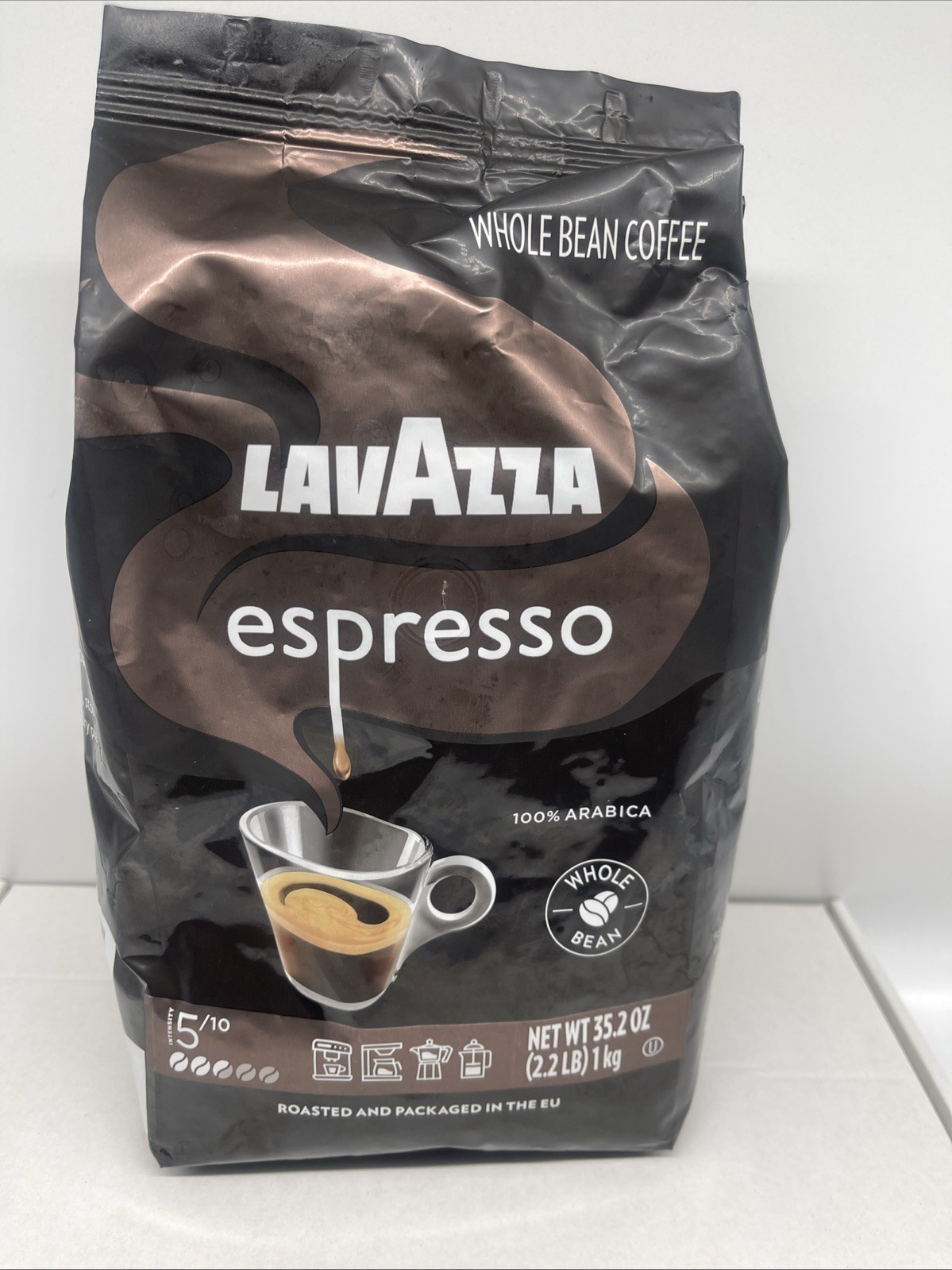 Lavazza Espresso Whole Bean Coffee Medium Roast, 100% Arabica 22.2 lb Bag Pack-1