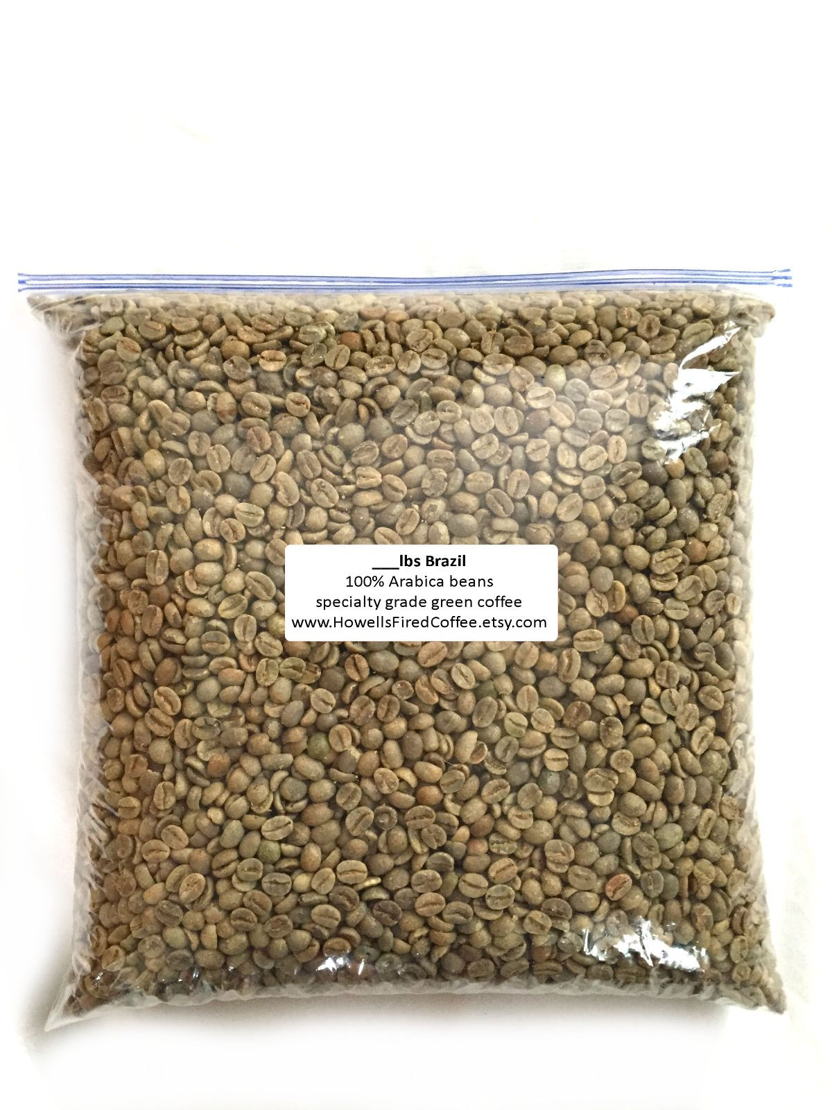 4 lbs Green Coffee – Brazil green beans – specialty grade green beans