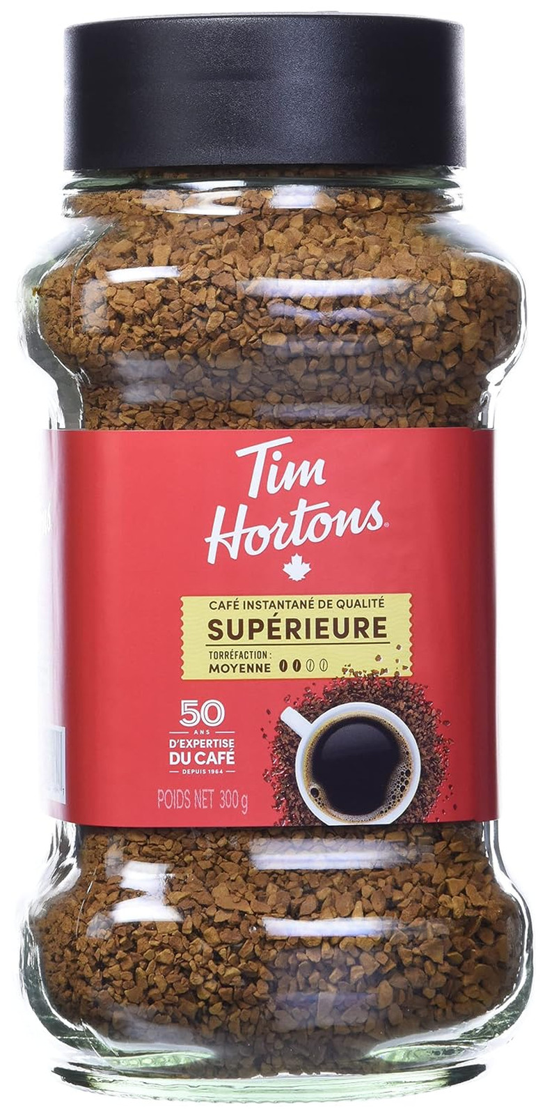 Medium Roast Instant Coffee, 100% Colombian, 300G Jar