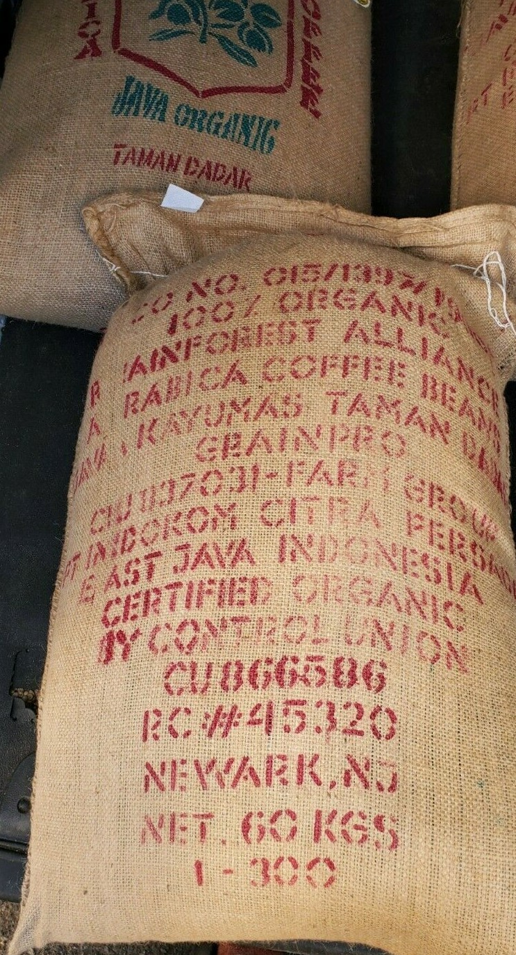 5 LB INDONESIA INDONESIAN JAVA UNROASTED GREEN COFFEE BEANS – ORGANIC ARABICA