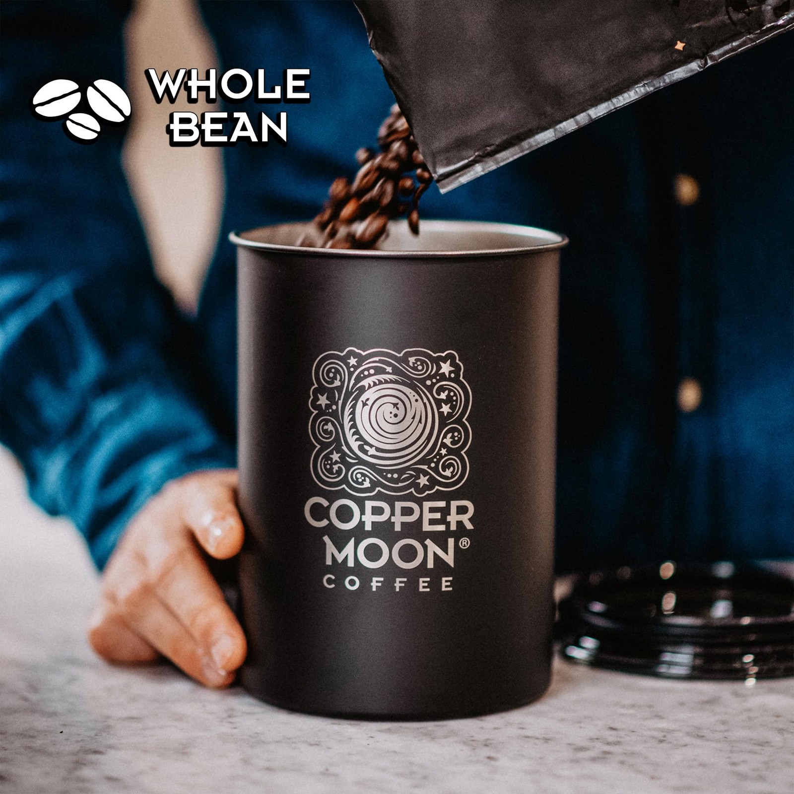 Dark Roast Whole Bean Coffee Sumatra Blend 2 Lb