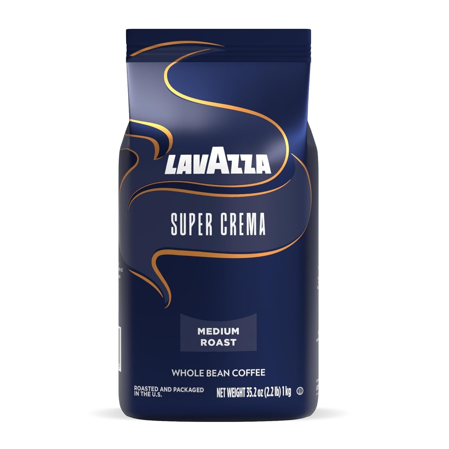 Arabica & Robusta Super Crema Coffee Blend – 35.2 oz Medium Roast Perfection