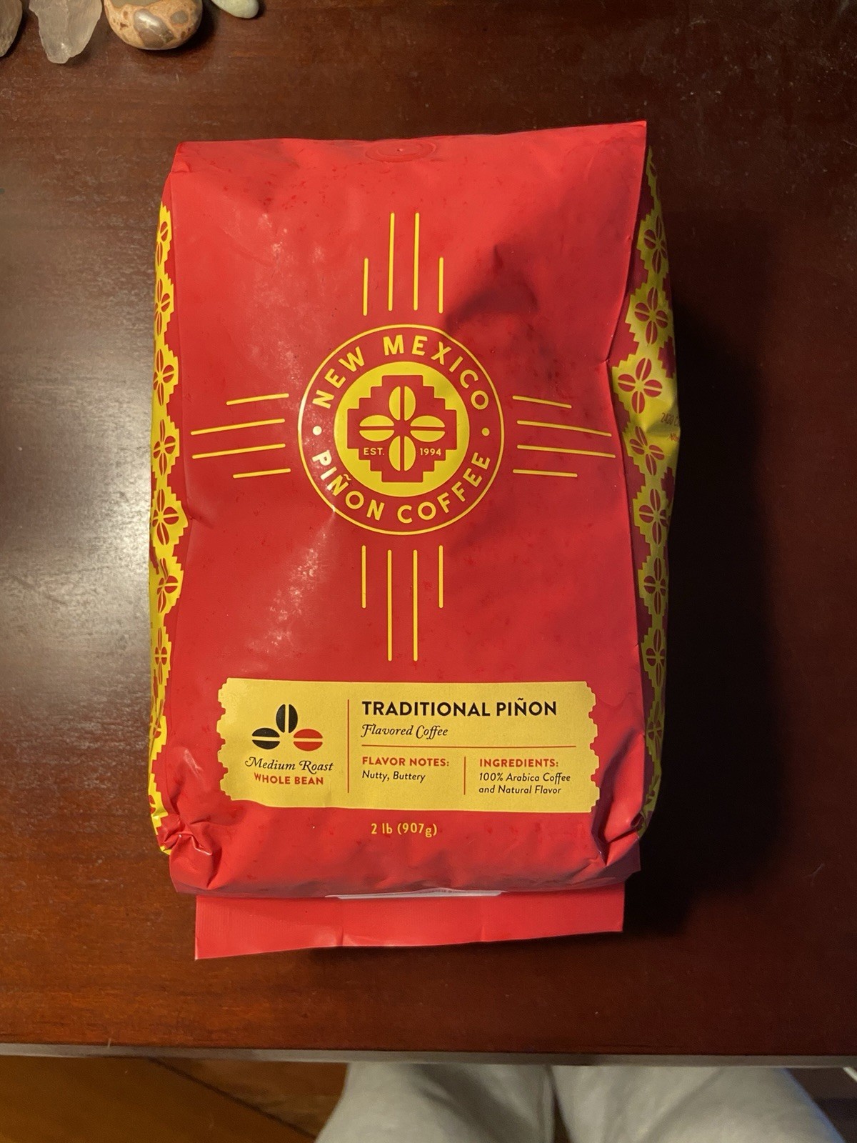 New Mexico Piñon Naturally Flavored Whole Bean Coffee