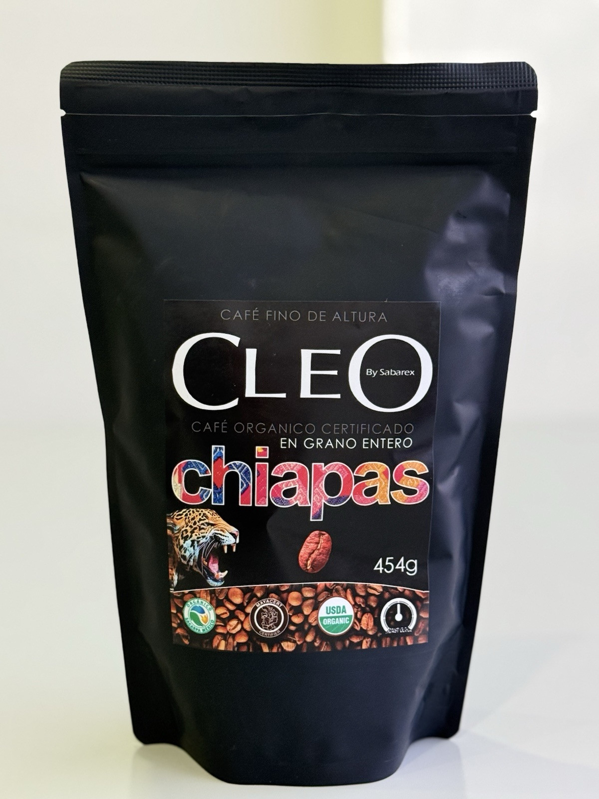 MEXICAN CHIAPAS SPECIALTY COFFEE WHOLE BEAN, 100% ARABICA, MEDIUM ROAST