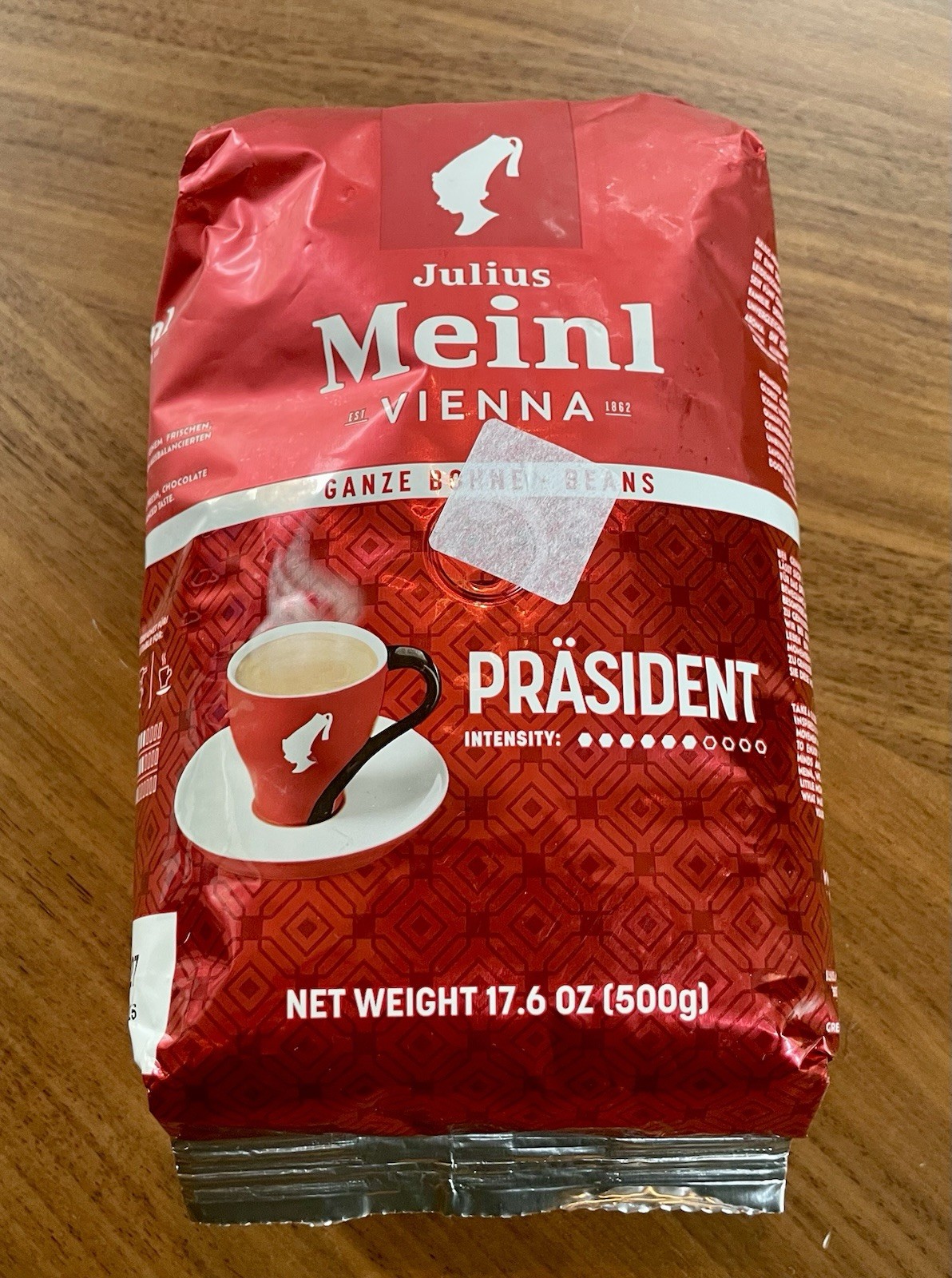 Julius Meinl Classic Collection Präsident Beans 500 gr- Free Shipping