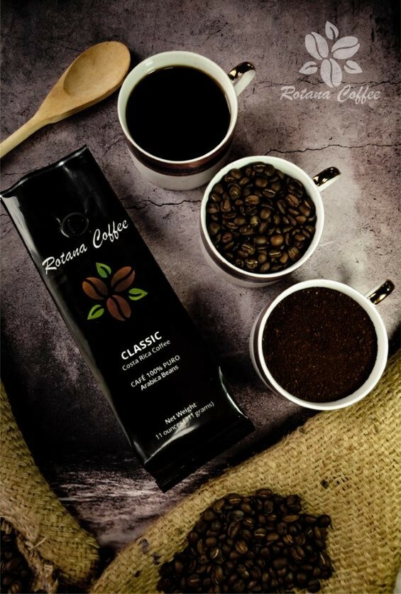 Rotana Classic Ground 311g/11oz 100% Pure Arabica Beans Sustainable Coffee