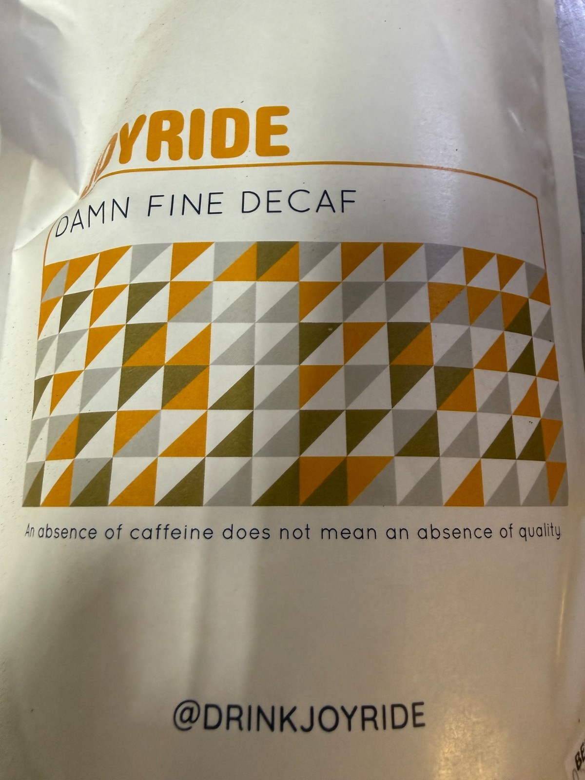 3x 16oz JOYRIDE Joy Ride Damn Fine DECAF Ground Coffee BB 5/3/2026 java