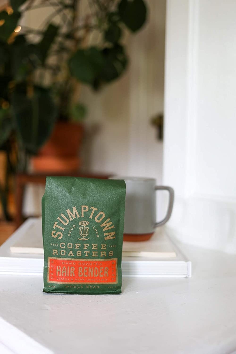 Stumptown Hair Bender Whole Bean Coffee 12 Ounce Sweet Citrus Chocolate Blend