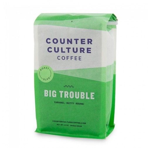 Counter Culture Coffee Big Trouble Caramel, Nutty Round Whole Bean Coffee