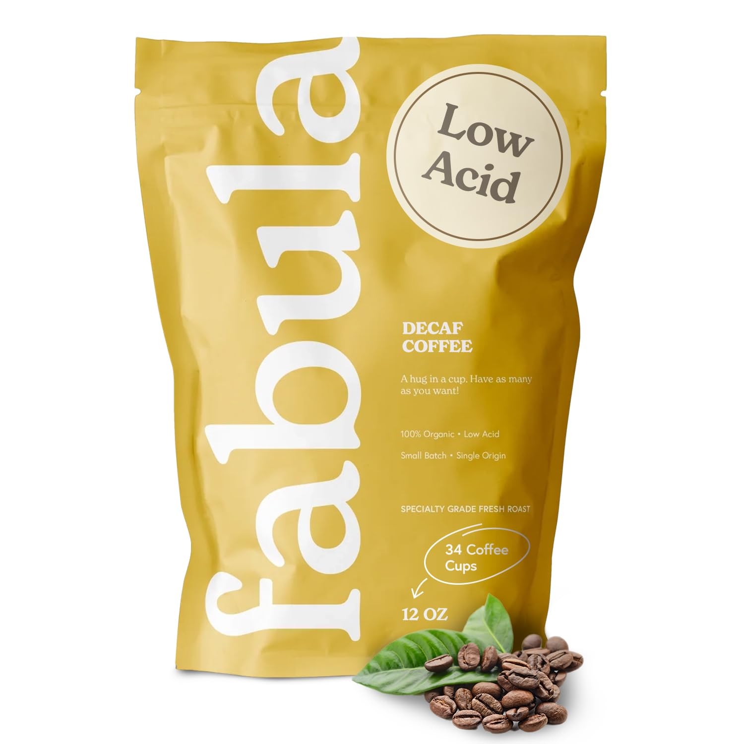 Coffee Decaf Medium Roast Whole Beans – Organic – Low Acid – Single Origin – …