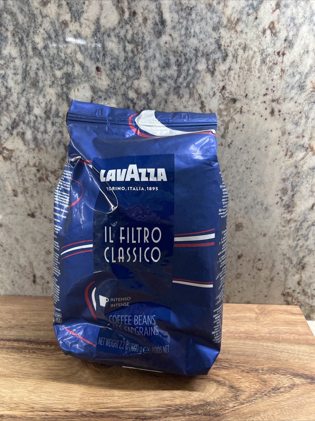 LavAzza Il Filtro Classico Intense Coffee Beans – 2.2 Lbs Coffee Beans BB 12/25